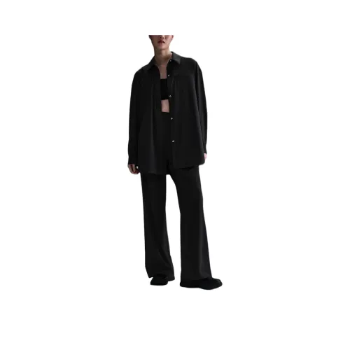 nike Dri Fit 24,7 PerfectStretch Ткань Рубашка Женская Черная