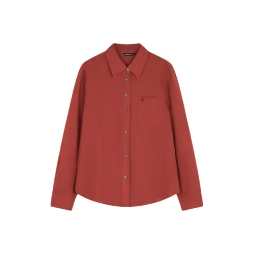 Mo Han Yi Mei Рубашка Женская Красная