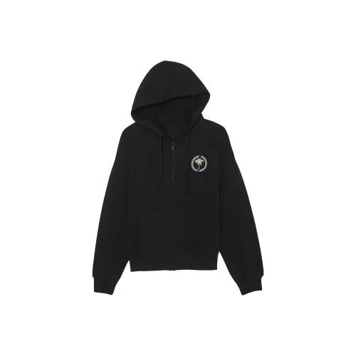 Victoria's Secret Ivy Pink Fleece Full Zip Hoodie BH Куртки Пальто Женские Beverly Hills Pure Черный