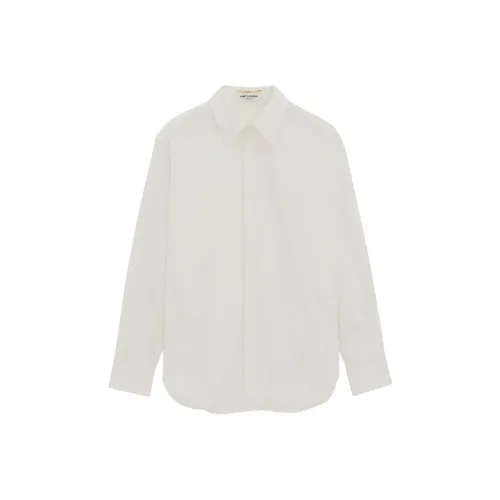 SAINT LAURENT SS24 Рубашка Женская Белая