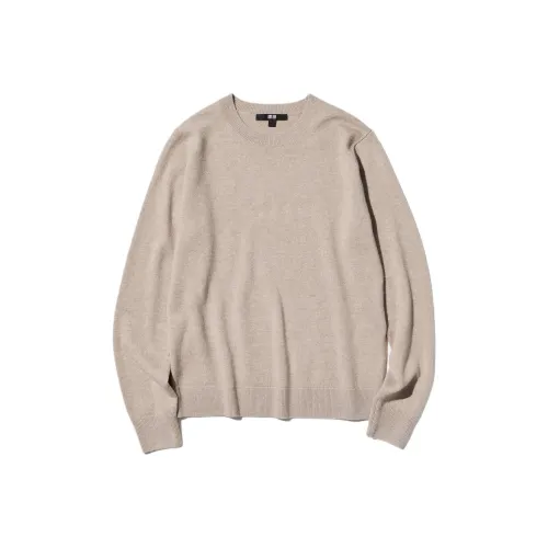 UNIQLO Кашемир Свитер Женский Светлый Хаки
