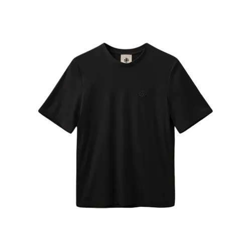 The. garment Black Женские T-рубашки