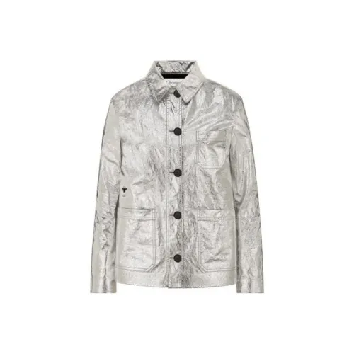 DIOR Серебряные Женские Куртки