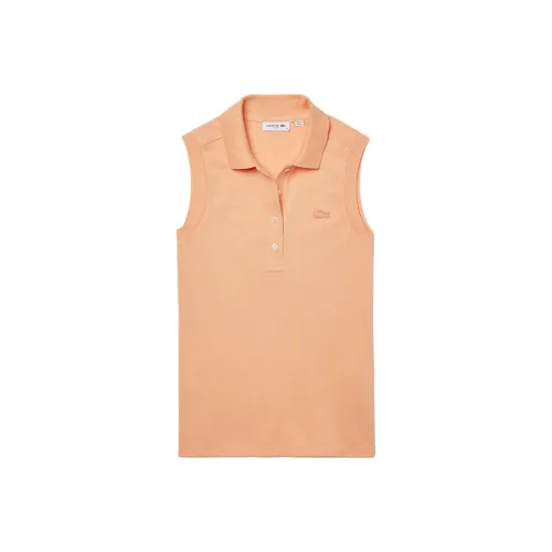 LACOSTE Поло Мужское Светло-Оранжевое