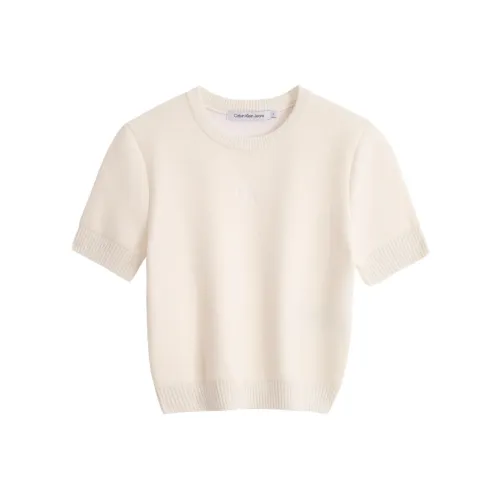 Calvin Klein Трикотаж Женский Айвори