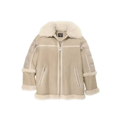 UGG Песочный Женские Пуховики