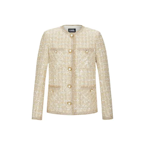 KARL LAGERFELD SS25 Куртки Пальто Женские Золото