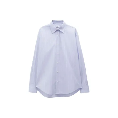 Filippa K SS24 Рубашка Женская Светло-Синяя