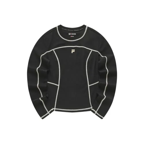FILA FUSION Трикотаж Женский Глубокий Черный