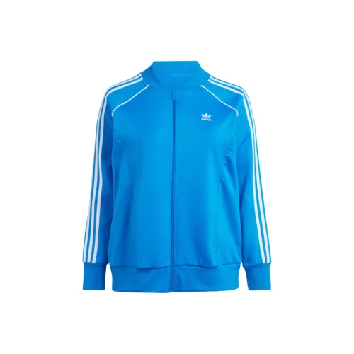 Adidas ADICOLOR CLASSICS SST TRACK Куртка Плюс Размер Куртки и Пальто Женские Синий Bird