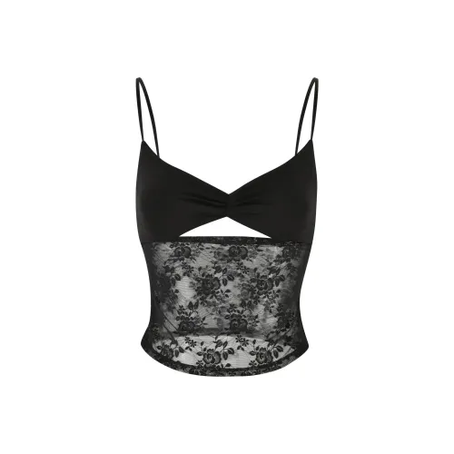 Tiger Mist EMERI Топ Топ на бретелях Женский Черный