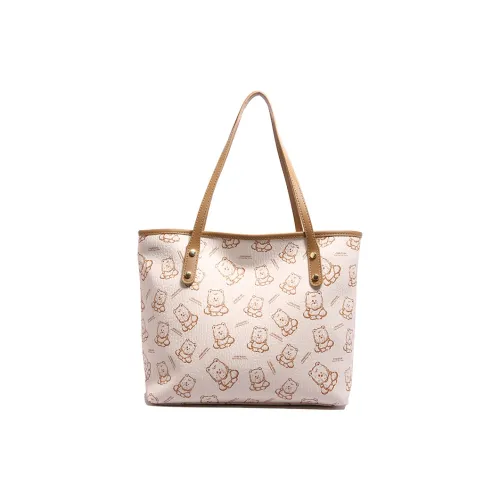 Single Warehouse ПУ (полиуретан) Тоут Сумка Сумка для покупок Сумка на плечо Стандартная Женская Белая Розовая Коричневая Черная