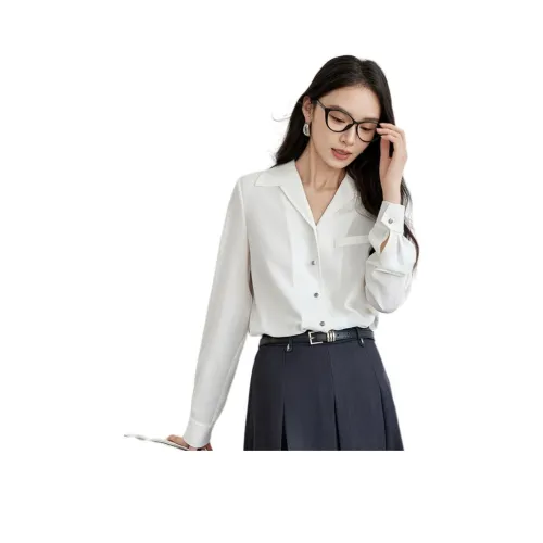 SENTUBILA Экрю Женские Рубашки