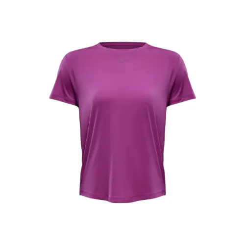nike Dri Fit T-Shirt Женская Hot Фуксия Черный