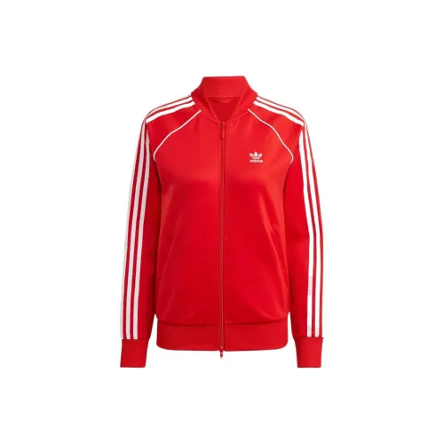 Adidas Originals ADICOLOR CLASSICS SST TRACK Куртка Женская Алый