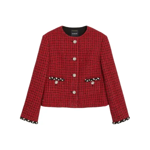 BEBE Куртки и Пальто Женские Черный Красный