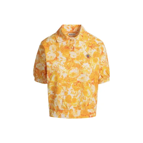 BALLY Поло Женское Оранжевое