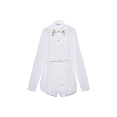 PRADA FW24 Комбинезон Женский Белый