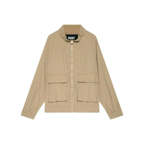 DKNY SS24 Куртки и Пальто Женские Бежевый Хаки