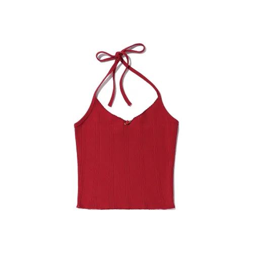 YOUHEE FW24 Топ на бретелях Женский Красный