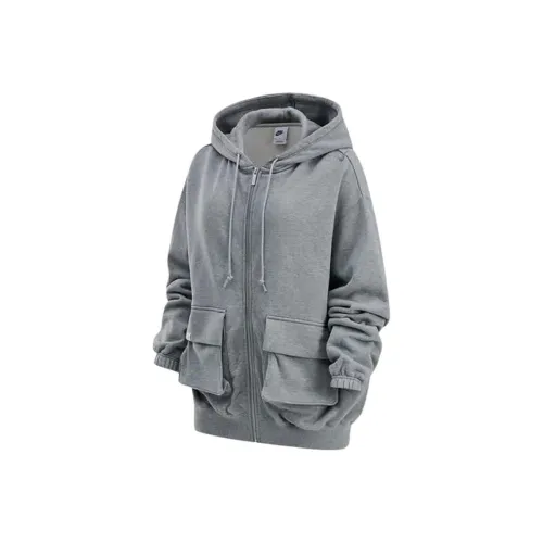 Nike Куртки и Пальто Женские Серые