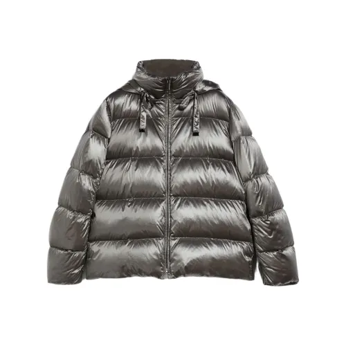 MaxMara Пуховик Женский Серый