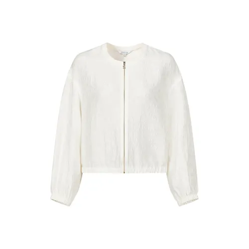 JZ. ANNAKRO Шифон Рубашка Женская Экрю