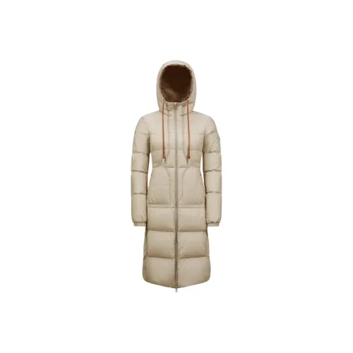 Moncler Down Jacket Women's Light Beige