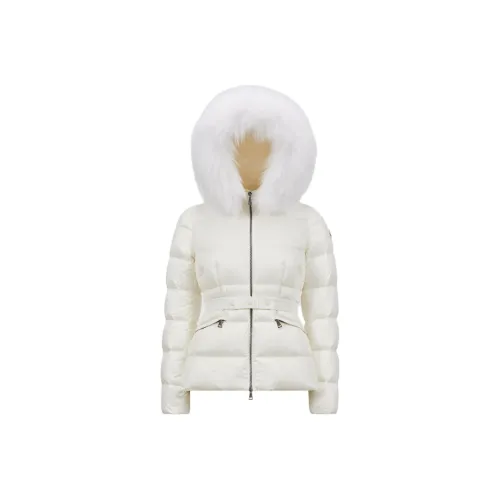 Moncler Boed Series Белые Женские Пуховики