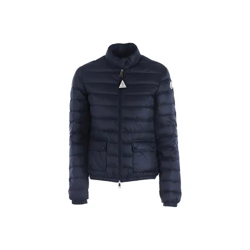 Moncler Темно-синий Синий Женские Пуховики