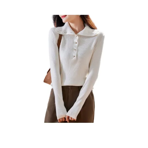 Itisf4 Трикотаж Женский Натуральный Белый