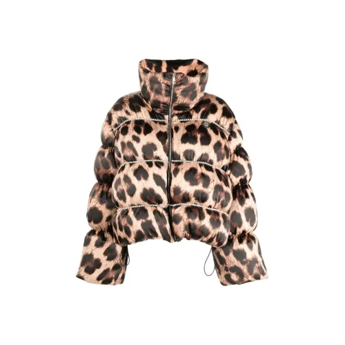 PHILIPP PLEIN Коричневый Женские Пуховики