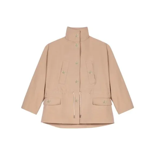 Maje Куртки и Пальто Женские Бежево-Желтые