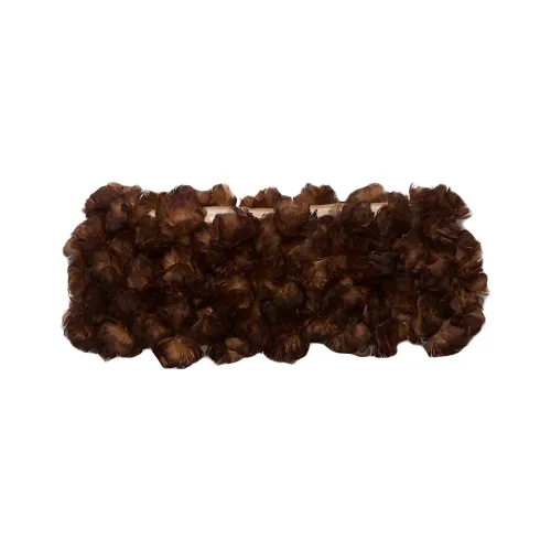 PRADA Без бретелек Топ Женский Тисненый Бежевый