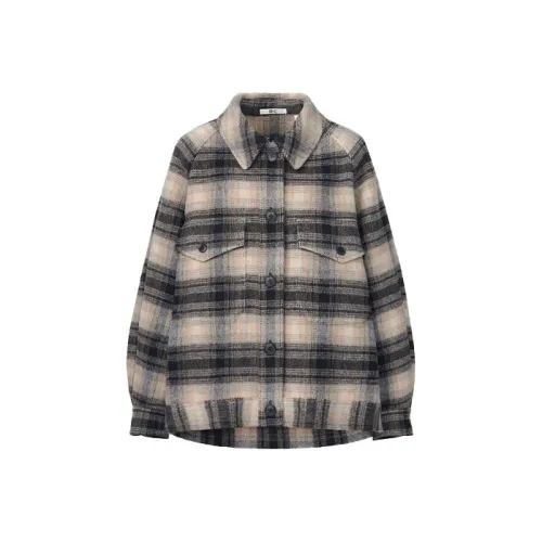 UNIQLO X Clare Waight Keller Co Бренд Коллекция Куртка Женская Асфальт Серый