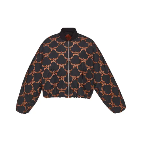 MCM SS24 Куртки Пальто Женские Черный