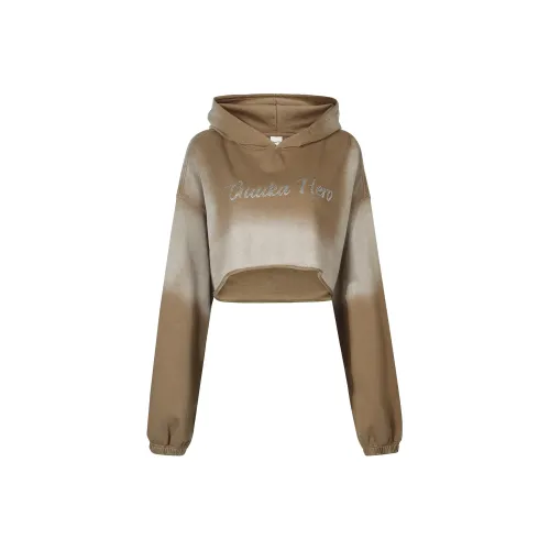 Guuka Hero Толстовка Женская Темно-хаки