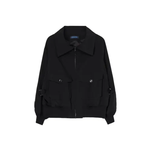 Yohji Yamamoto Черные Женские Куртки