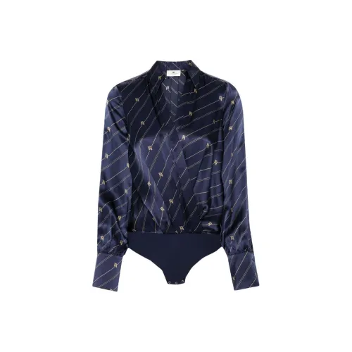 Elisabetta Franchi SS24 Комбинезон Женский Синий