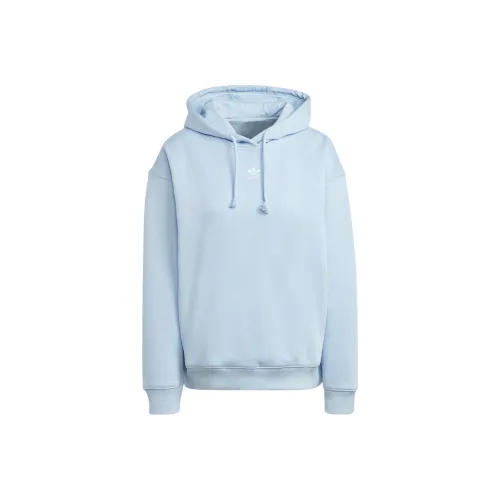 Adidas Originals Trefoil Essentials Толстовка Японская версия Женская Синяя