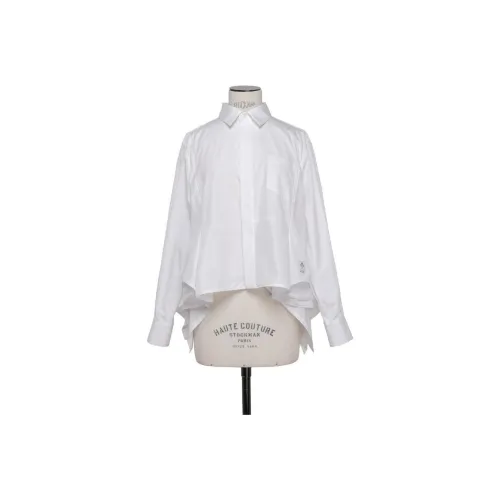 sacai Экрю Женские Рубашки