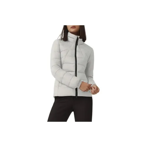Canada Goose Dunham Series FW22 Однотонный Облегающий Умеренный Стандартное издание Пуховик Women's Silver Birch