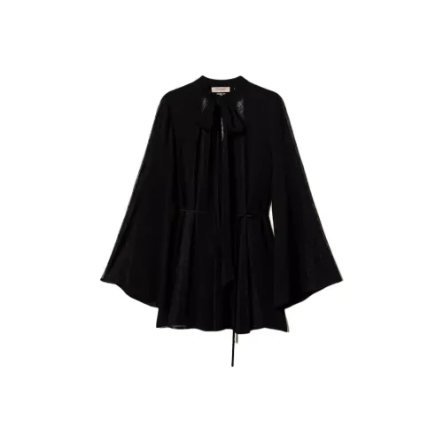 TWINSET Milano Рубашка Женская Черная