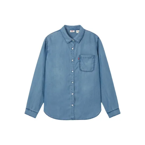 Levis Синие Женские Рубашки