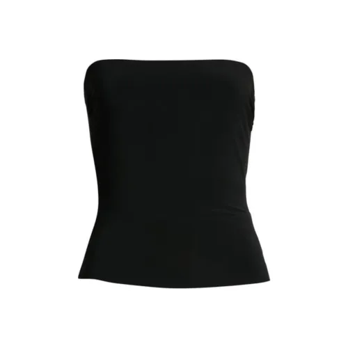 NORMA KAMALI Без бретелек Топ Женский Черный