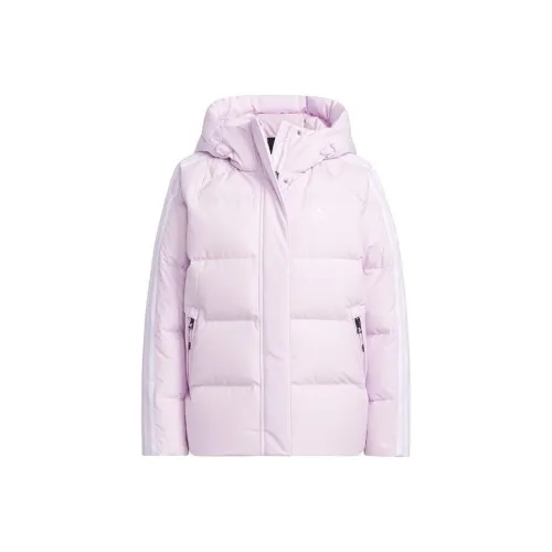 Adidas 3 Stripes Пуховик Женский Светло-фиолетовый