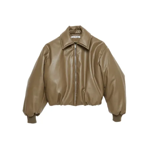 Acne Studios SS25 Хаки Зеленый Женский Куртки