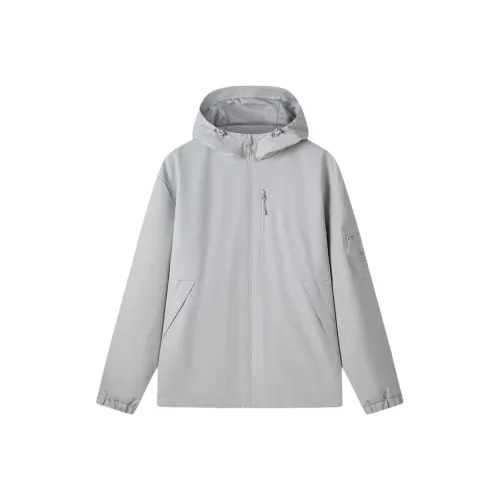 OUTDOOR PRODUCTS Куртки Пальто Мужской Числа Туманно-серый