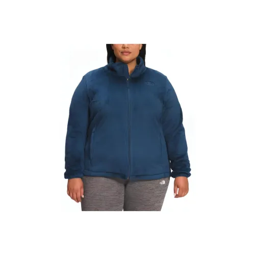 The North Face Женские Плюс Osito Куртка Куртки Пальто Женские Синий