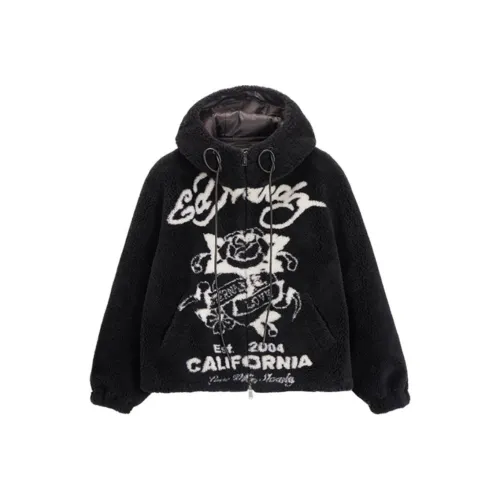 Ed Hardy Черные Женские Куртки